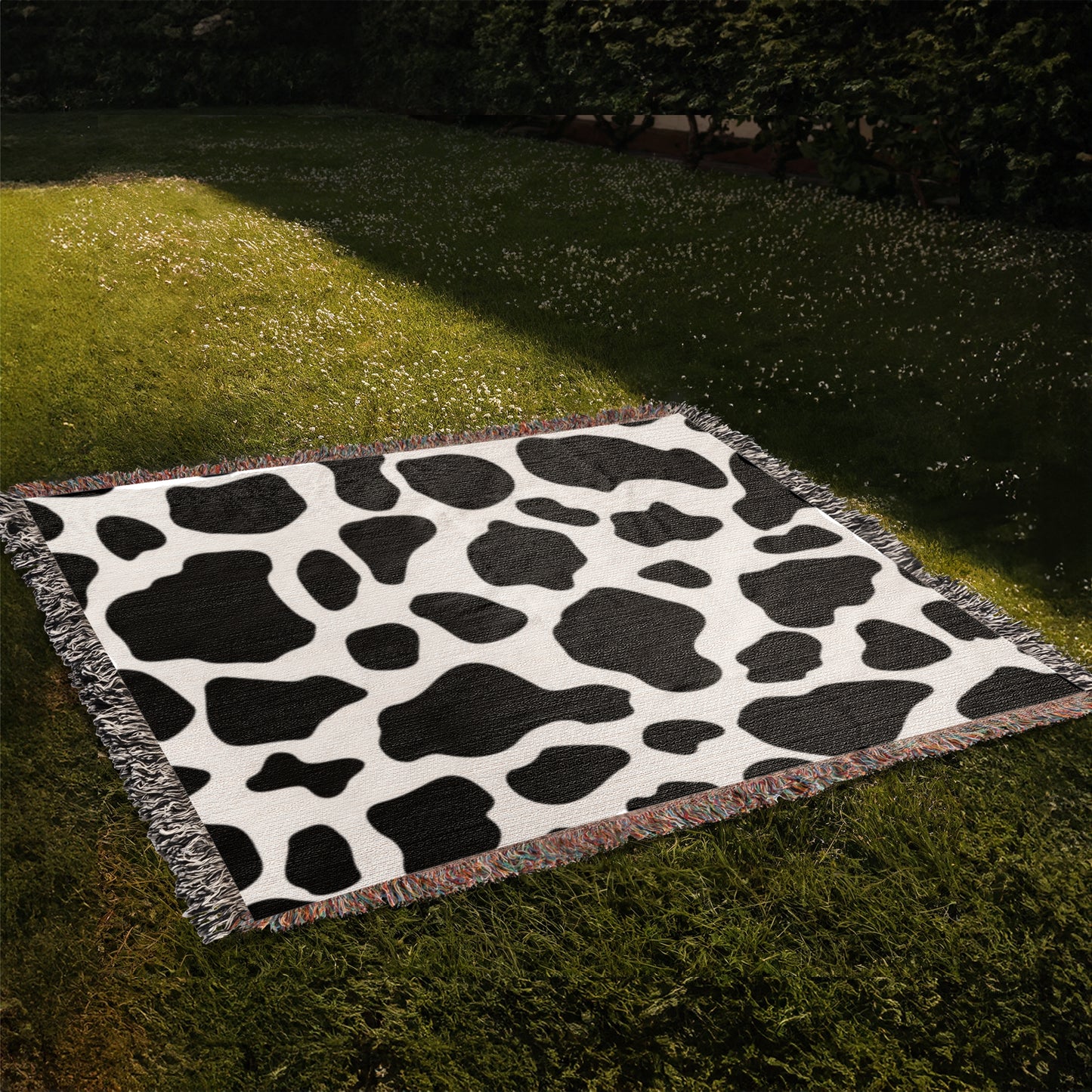 Animal Print Design Heirloom Artwork Woven Blanket