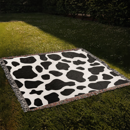 Animal Print Design Heirloom Artwork Woven Blanket