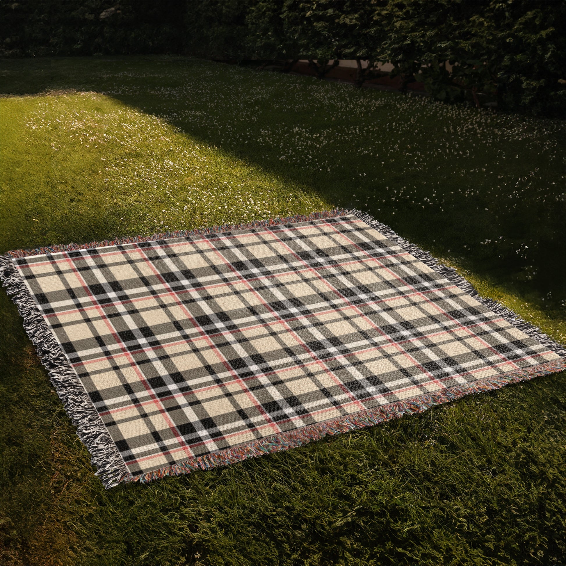 Cozy Designer Paid Artwork Heirloom Woven Blanket - Custom Designer Blanket