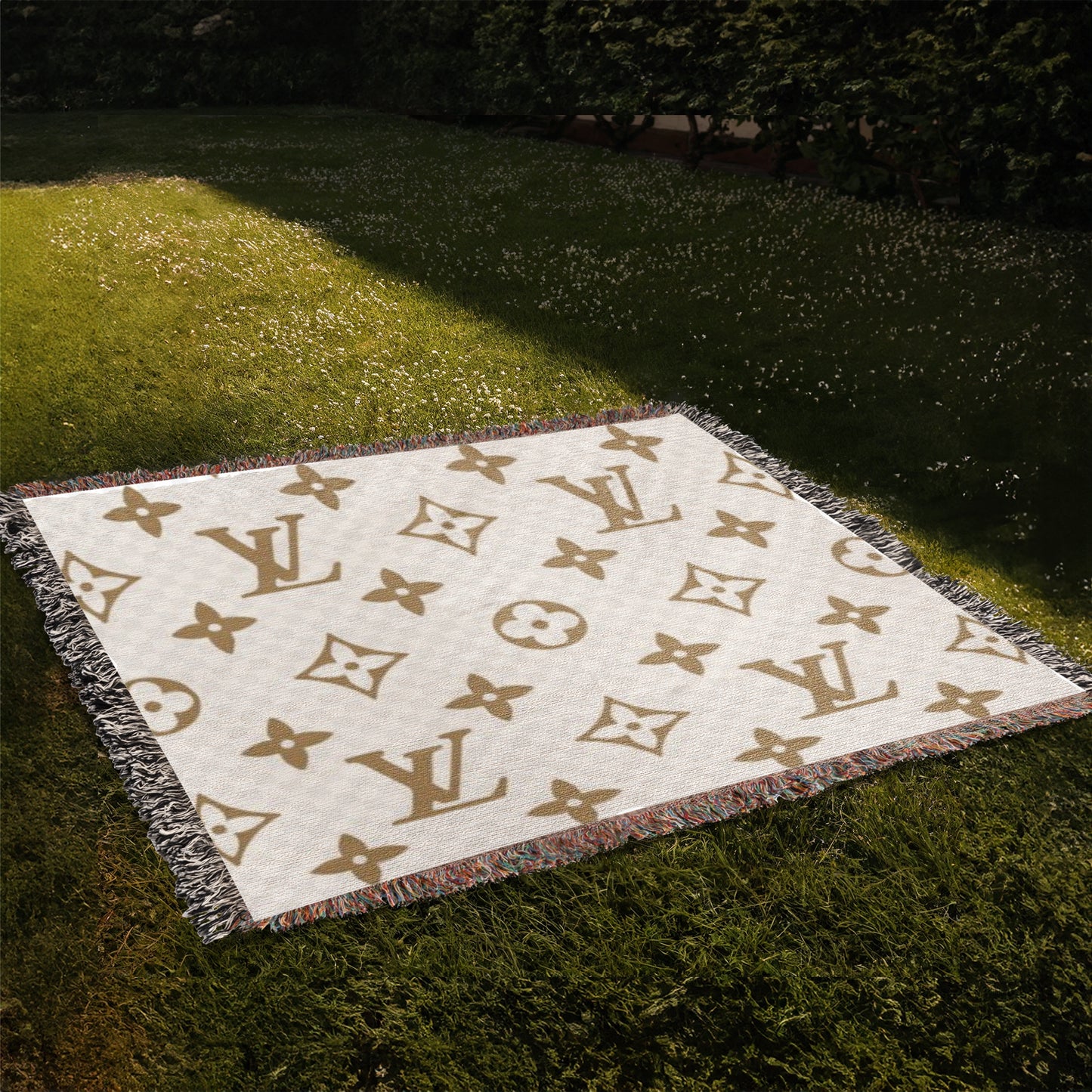 Temple Designer Heirloom Woven Blanket - Custom Designer Blanket