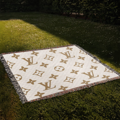 Temple Designer Heirloom Woven Blanket - Custom Designer Blanket