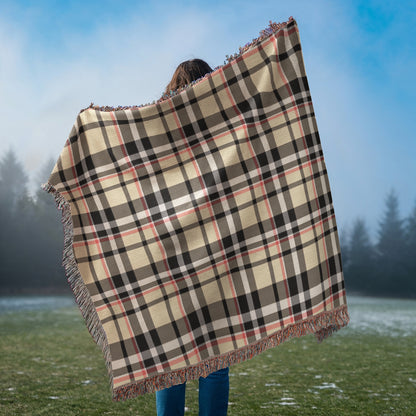 Cozy Designer Paid Artwork Heirloom Woven Blanket - Custom Designer Blanket