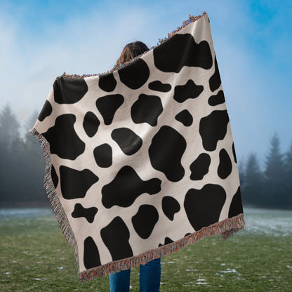 Animal Print Design Heirloom Artwork Woven Blanket