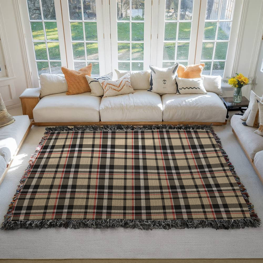 Cozy Designer Paid Artwork Heirloom Woven Blanket - Custom Designer Blanket
