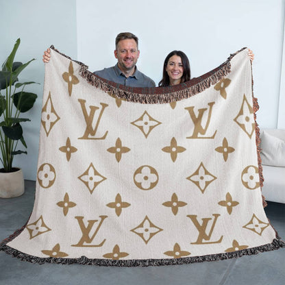 Temple Designer Heirloom Woven Blanket - Custom Designer Blanket