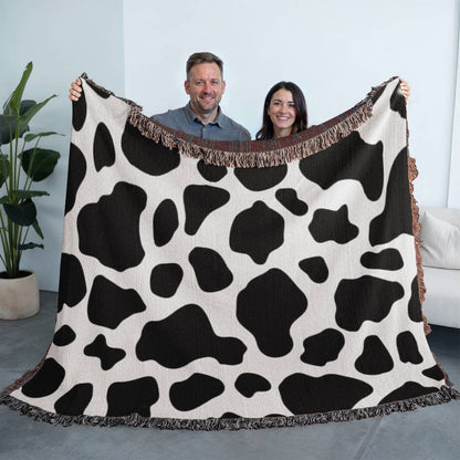 Animal Print Design Heirloom Artwork Woven Blanket