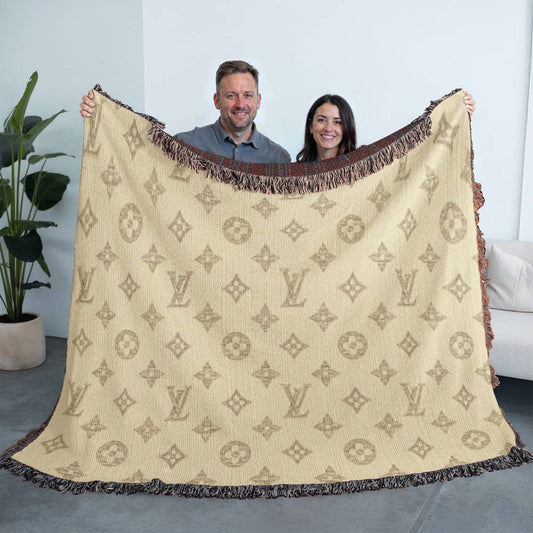 Temple Designer Heirloom Woven Blanket - Custom Designer Style