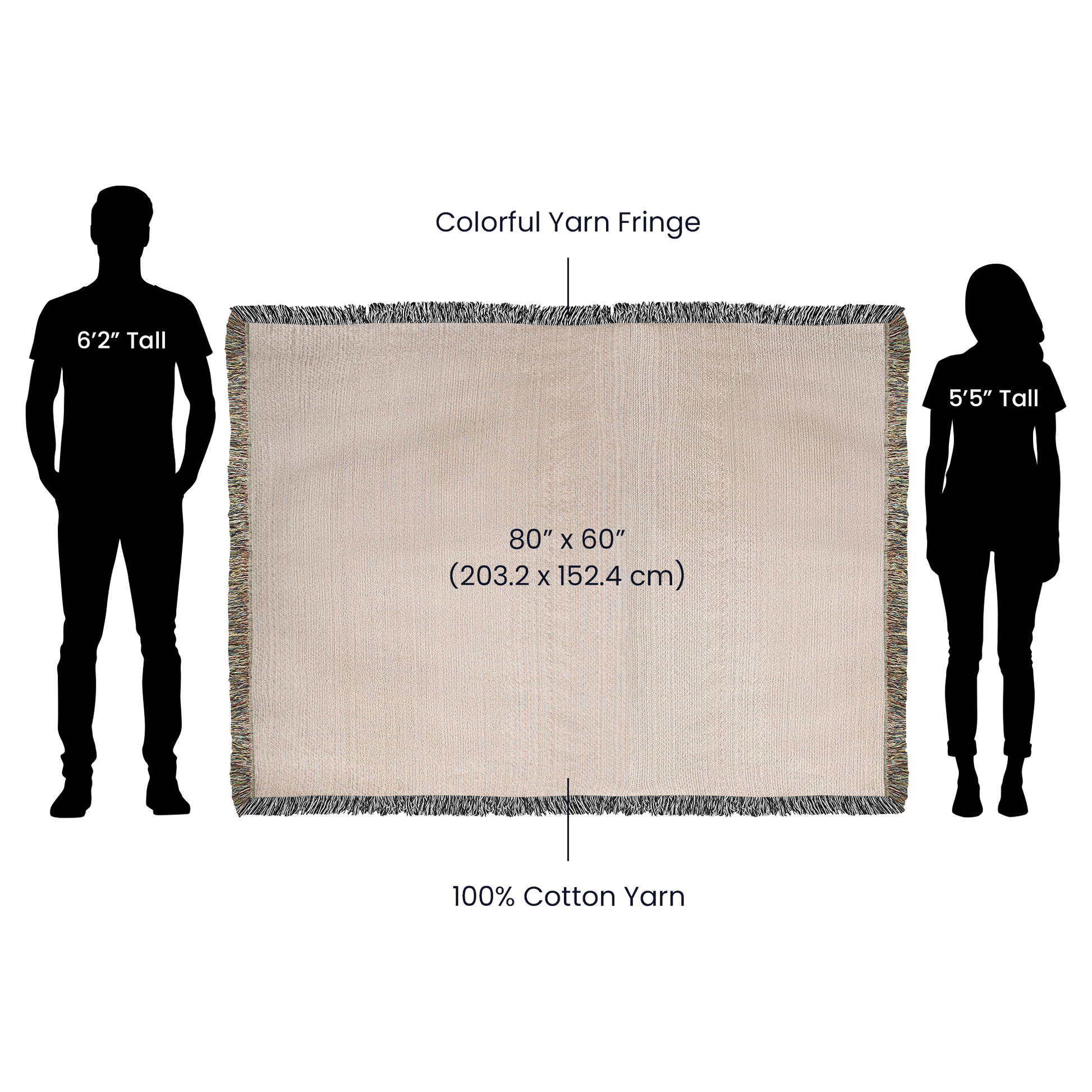 Temple Designer Heirloom Woven Blanket - Custom Designer Blanket