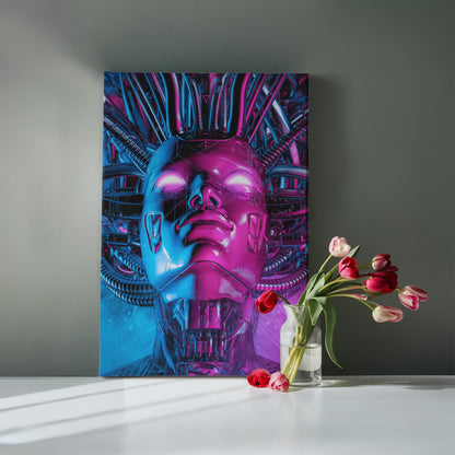 Android Alien Goddess Canvas Print