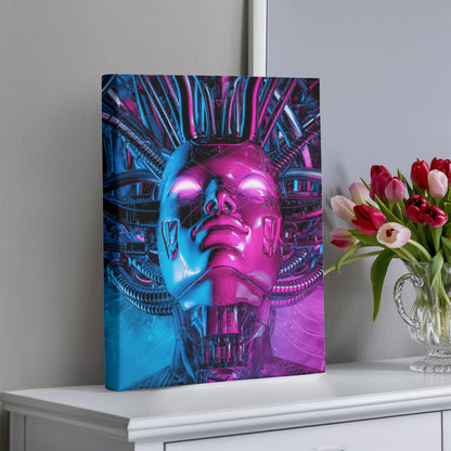 Android Alien Goddess Canvas Print
