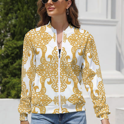 Women's Long Sleeve Zipper Jacket (10 Options) - KSC's Limited Edition Designer Collections