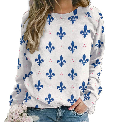 Raglan round neck KSC's Exclusive Women's Sweater Collection (10) Designs/Styles - Raglan round neck sweater