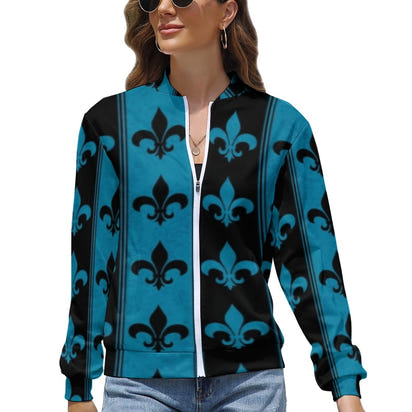 Women's Long Sleeve Zipper Jacket (10 Options) - KSC's Limited Edition Designer Collections