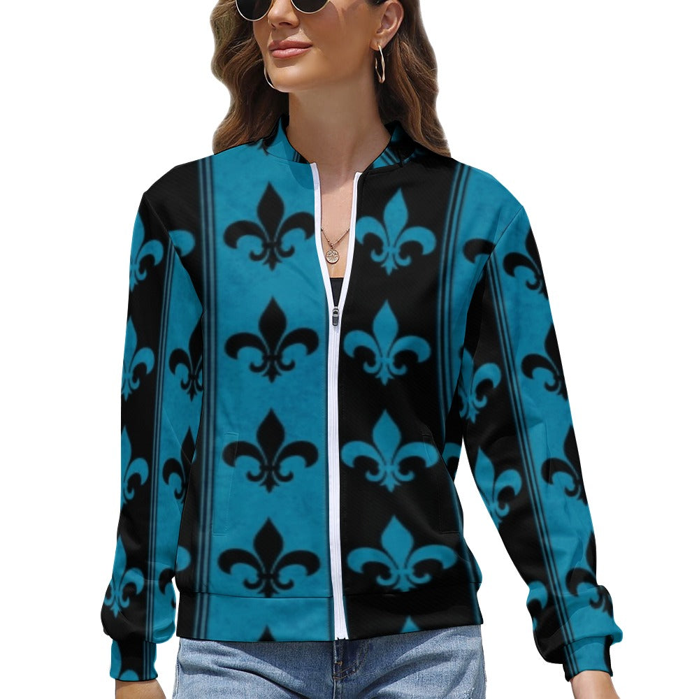 Women's Long Sleeve Zipper Jacket (10 Options) - KSC's Limited Edition Designer Collections