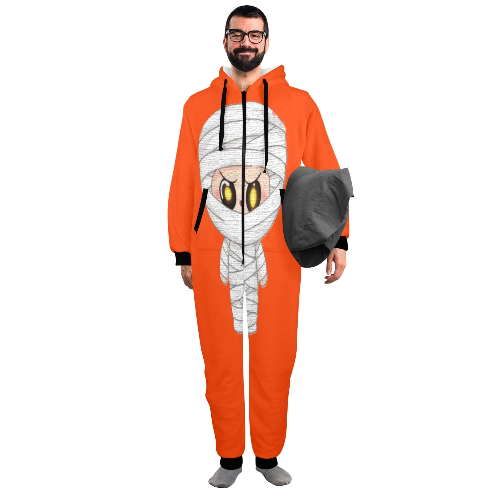 KSC's Exclusive Halloween Adult Unisex Onesie - Labubu Mummy