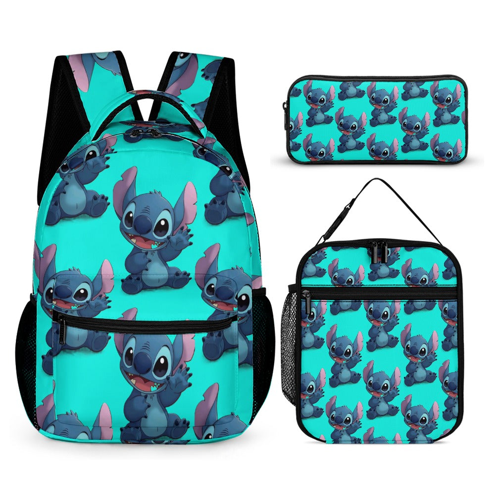 BACK TO SCHOOL BUNDLES -3PC Back To School Set - KSC's Custom Designs Back To School Sets - Backpacks, Three piece set combination Backpacks, Lunch Box, Pencil Bag/Organizer