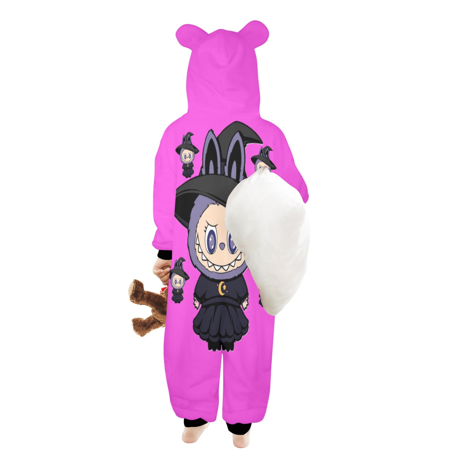 KSC's Halloween Exclusive Little Kids Unisex Onesie Labubu Witch