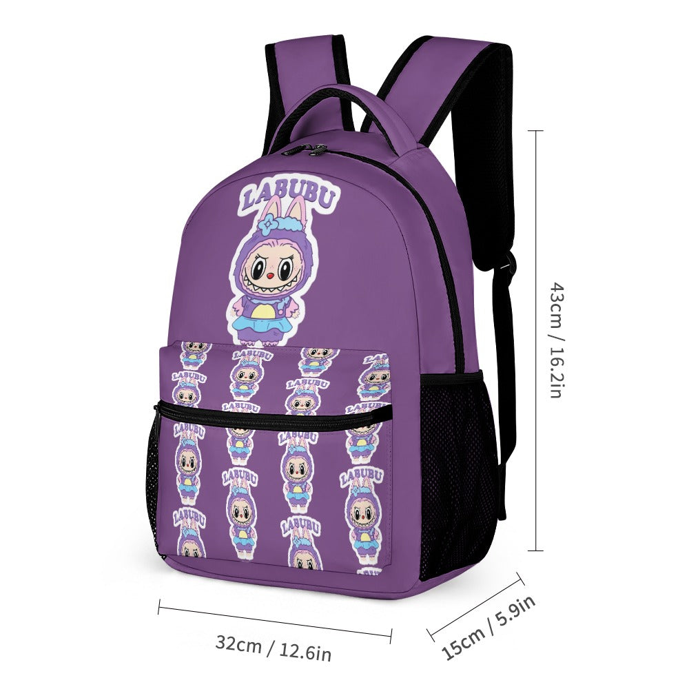 NEW Three Piece Labubu Backpack Bundle - 9 different options  - Back To School Deal