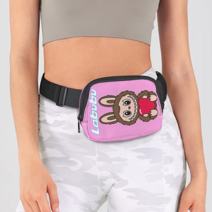 🧸💖 “Heart-Stoppingly Cute!” Labubu Love Bags – Trending Crossbody & Fanny Style for All Ages -Most Popular & Trending Cute Brown Labubu Holding Heart Cross Body Bags- Fanny Bags for Adults & Kids