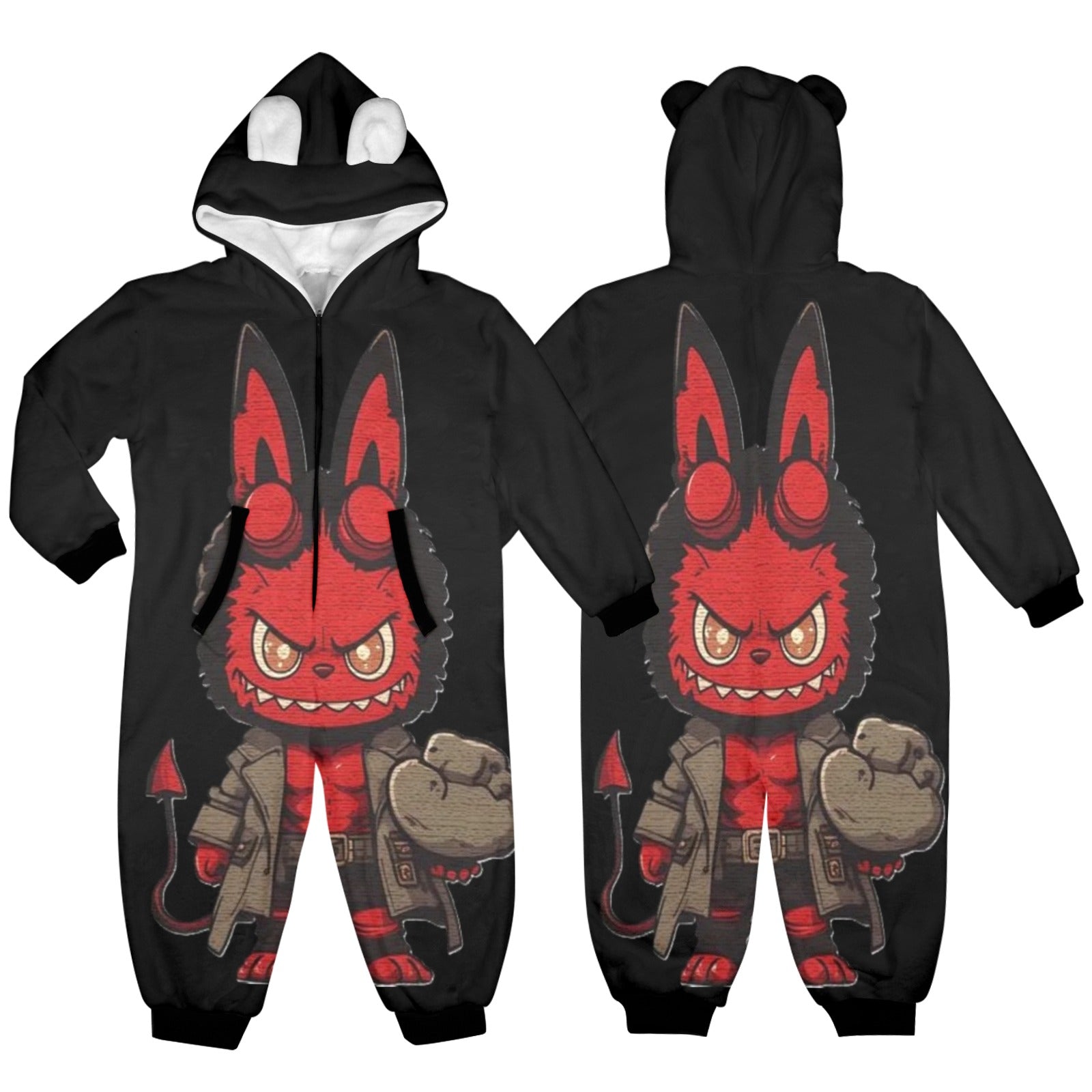 KSC's Halloween Exclusive Little Kids Unisex Onesie LabubuHellboy