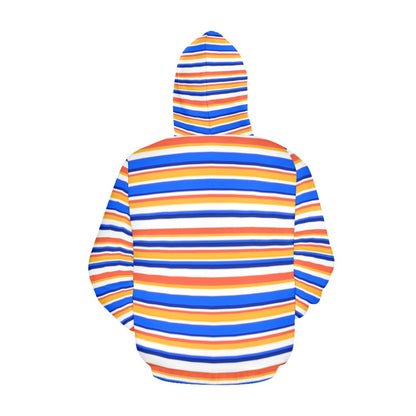 KSC's Exclusive Women's Stripe Design Hoodies Collection (10 Styles) Hoodie (Model H13)