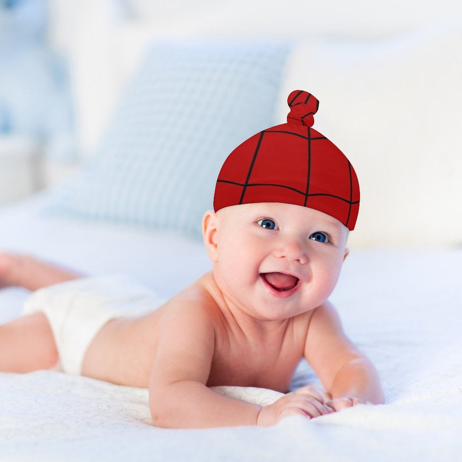 Spiderman Labubu Onesie Romper Blue with Hat