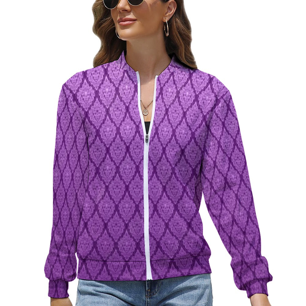 Women's Long Sleeve Zipper Jacket (10 Options) - KSC's Limited Edition Designer Collections