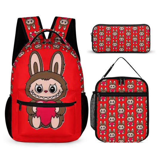 Cutest Exclusive Labubu Backpack Bundles, Three piece set combination -8 different options to choose from!