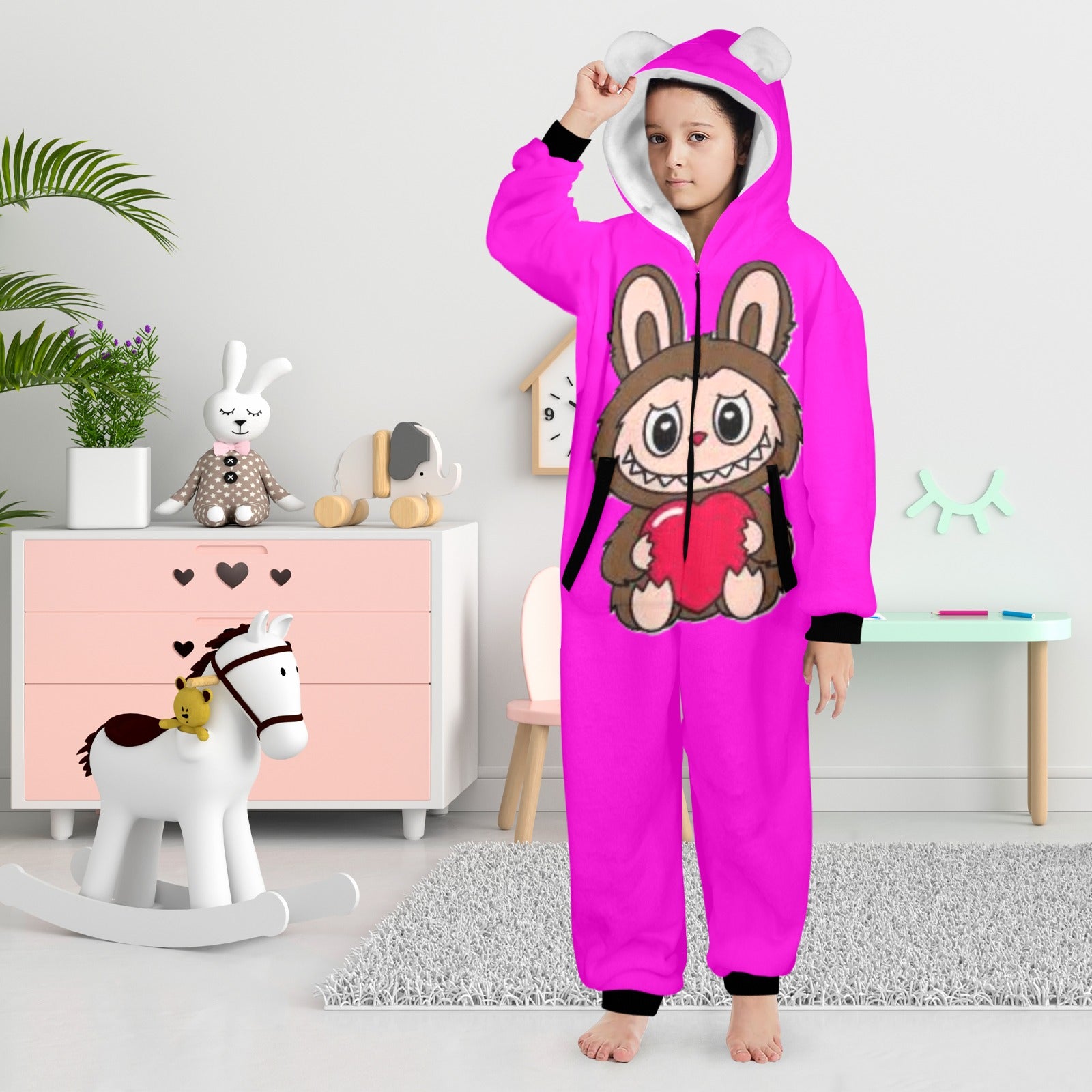 KSC's Exclusive Big Kids Onesie Labubu (8 to 15 Years)