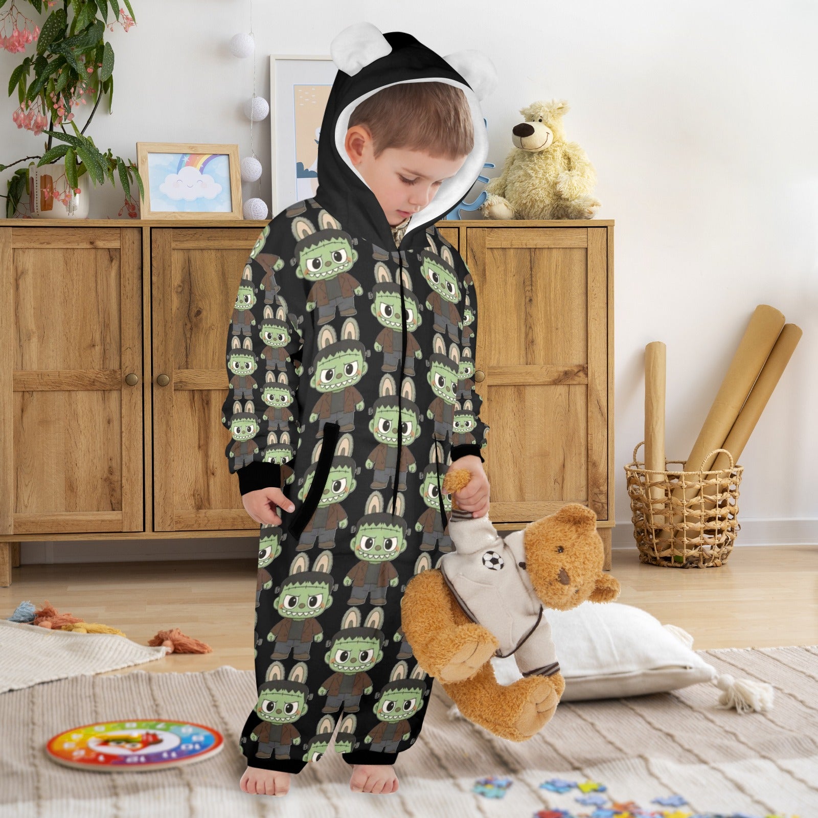 KSC's Halloween Frankenstein Lil Kid Unisex Onesie 2 to 7 years old