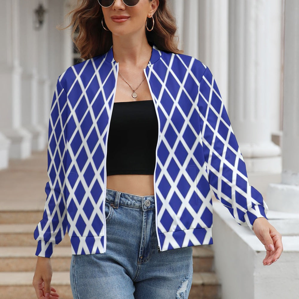 Designer Style Women's Long Sleeve Zipper Jacket (10 Options) - KSC's Limited Edition Collections