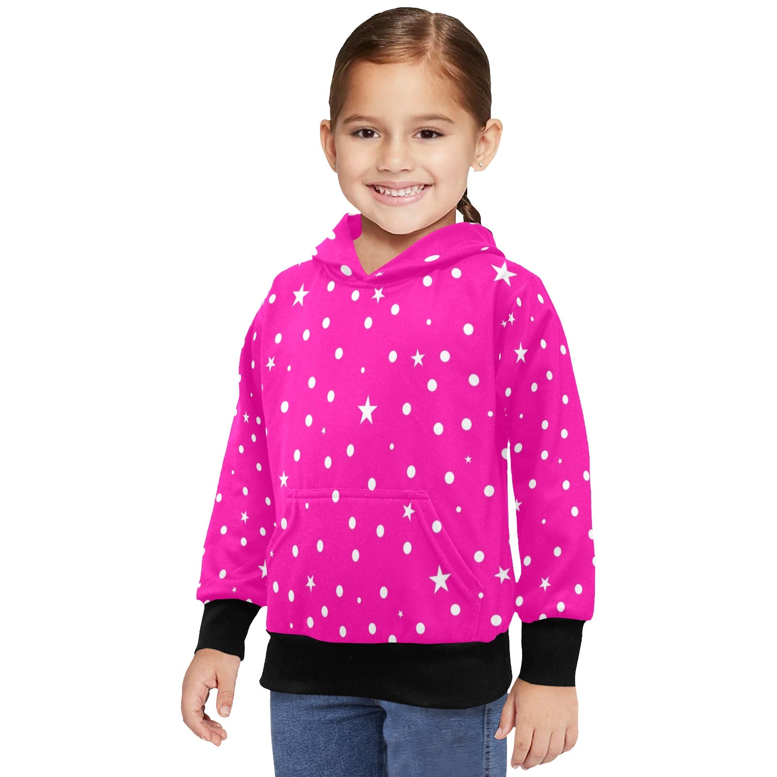 KSC's Exclusive Designs Little Girls' Long Sleeve Hoodie