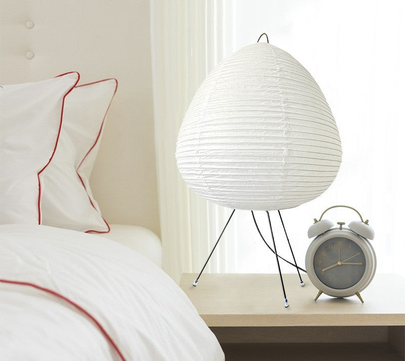 Nordic modern creative design bedroom study bedside decorative table lamp Nokou Yong Ji Ji Feng Net red handmade lantern