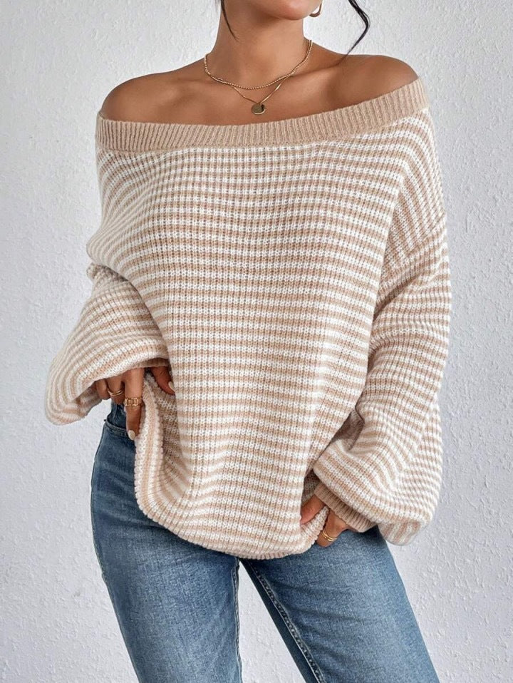 Trendy Relaxed Charm Oversized Women's Sweater