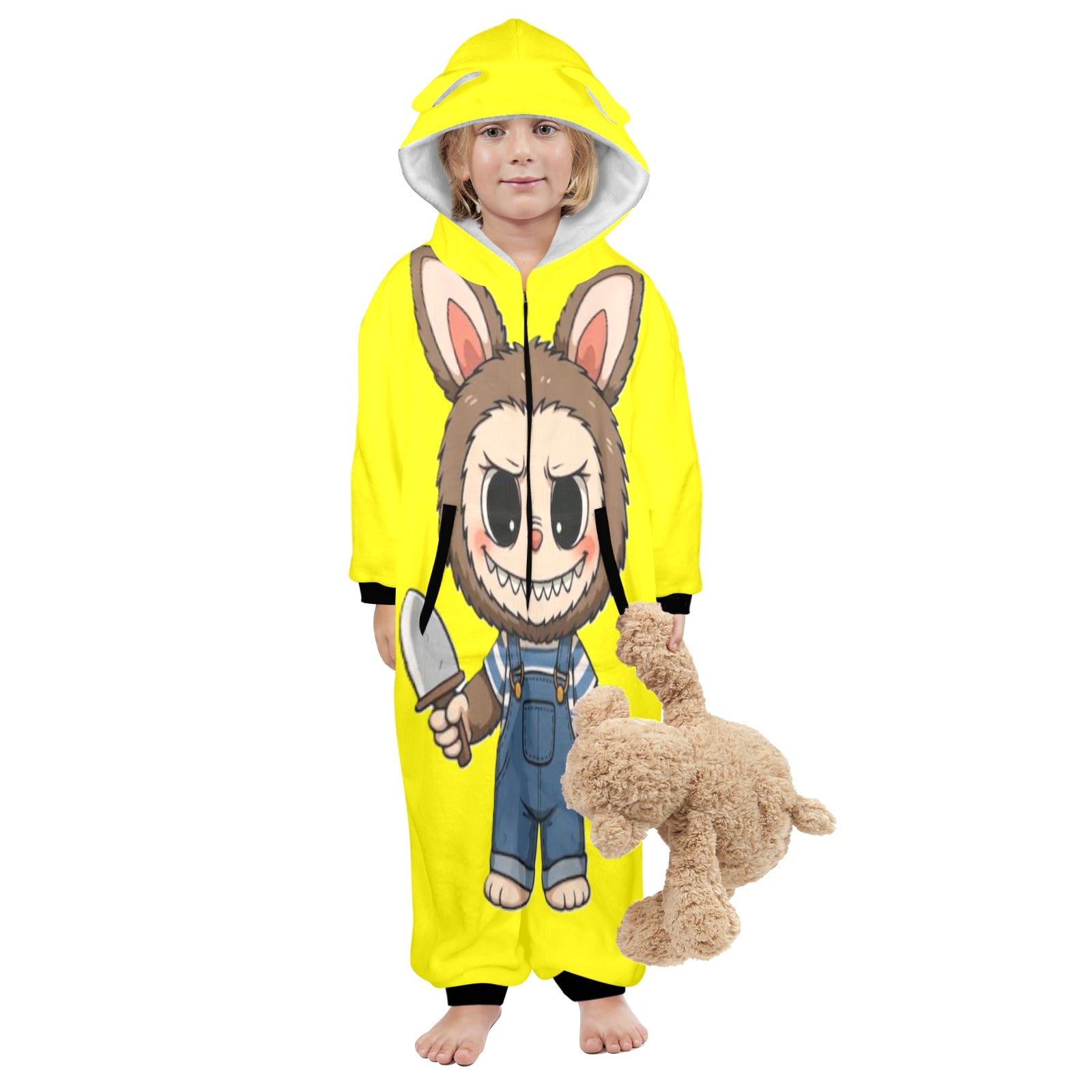 KSC's Halloween Exclusive Little Kids Unisex Onesie Labubu Chucky Doll
