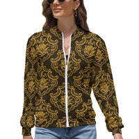 Women's Long Sleeve Zipper Jacket (10 Options) - KSC's Limited Edition Designer Collections