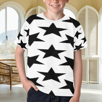 KSC's Exclusive Kids Designs- Young Men's/Boys Kids' All Over Print T-shirt Kids Print T-shirt