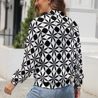 Women's Long Sleeve Zipper Jacket - (10 Options) KSC's Limited Edition Designer Collections