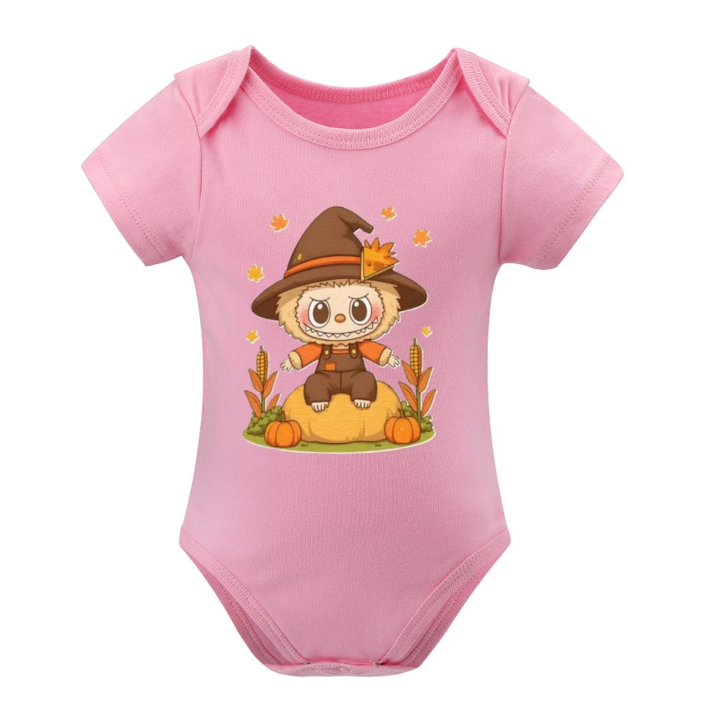 KSC's BABY LABUBU BODYSUIT -Short -Sleeve Baby's Bodysuit