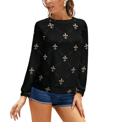 Raglan round neck KSC's Exclusive Women's Sweater Collection (10) Designs/Styles - Raglan round neck sweater