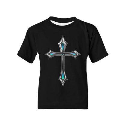 KSC's Exclusive Kids Designs- Young Men's/Boys Kids' All Over Print T-shirt Kids Print T-shirt