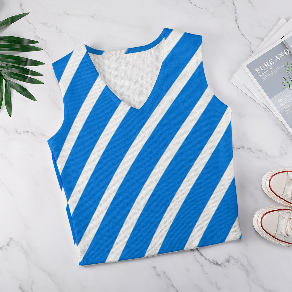 KSC's Custom Designs Women's Long Sleeve Button Knit Vest - 10 OPTIONS INSIDE