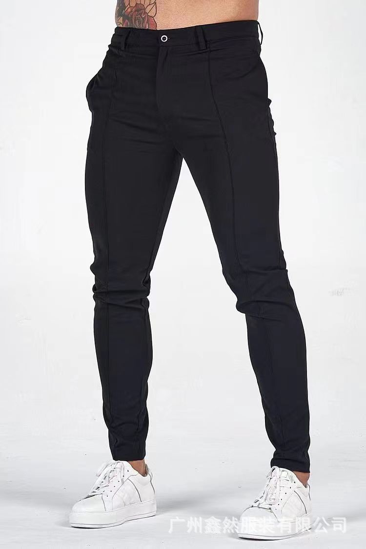 Shop KSC's  Hot Casual Pants New Men's Slim pants straight leg tracksuit pants