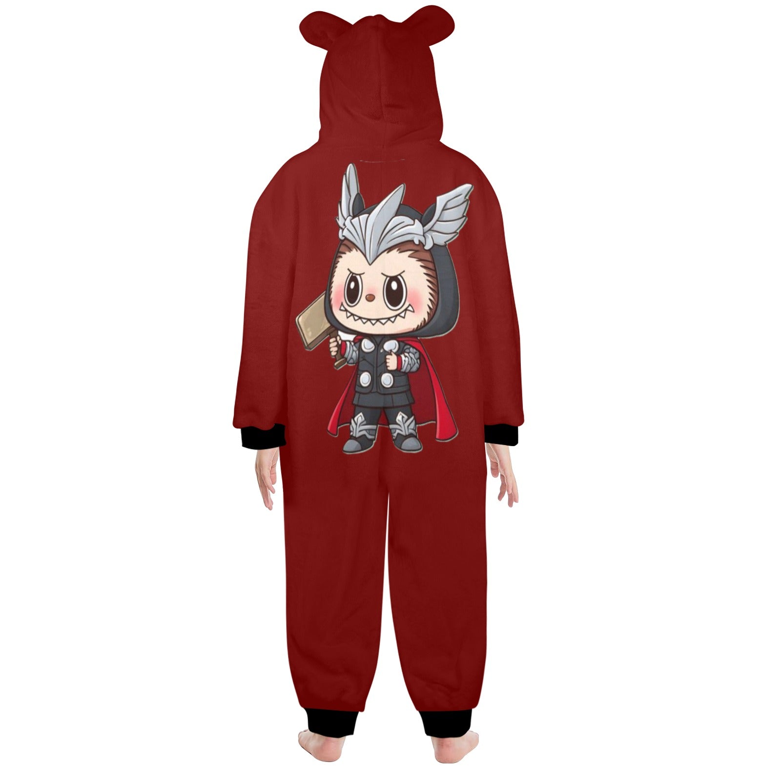 KSC's Exclusive Big Kids Onesie Labubu (8 to 15 Years) Red Thor