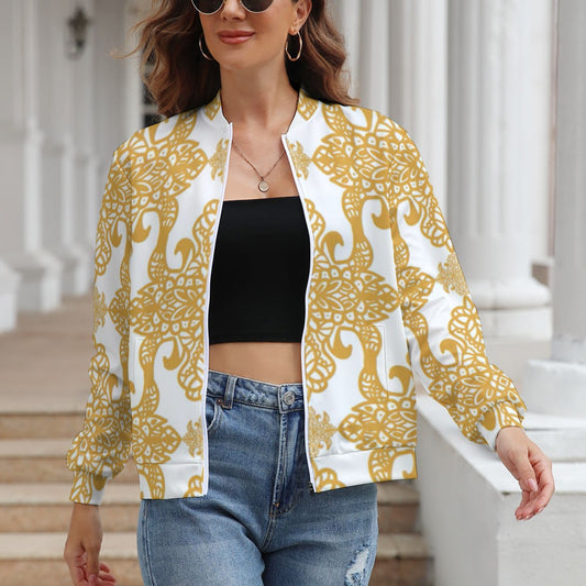 Women's Long Sleeve Zipper Jacket (10 Options) - KSC's Limited Edition Designer Collections