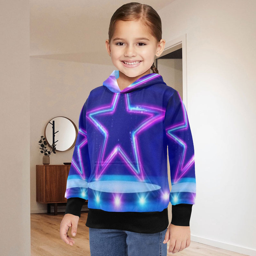 KSC's Exclusive Designs Little Girls' Long Sleeve Hoodie - Little Girls' Long Sleeve Hoodie