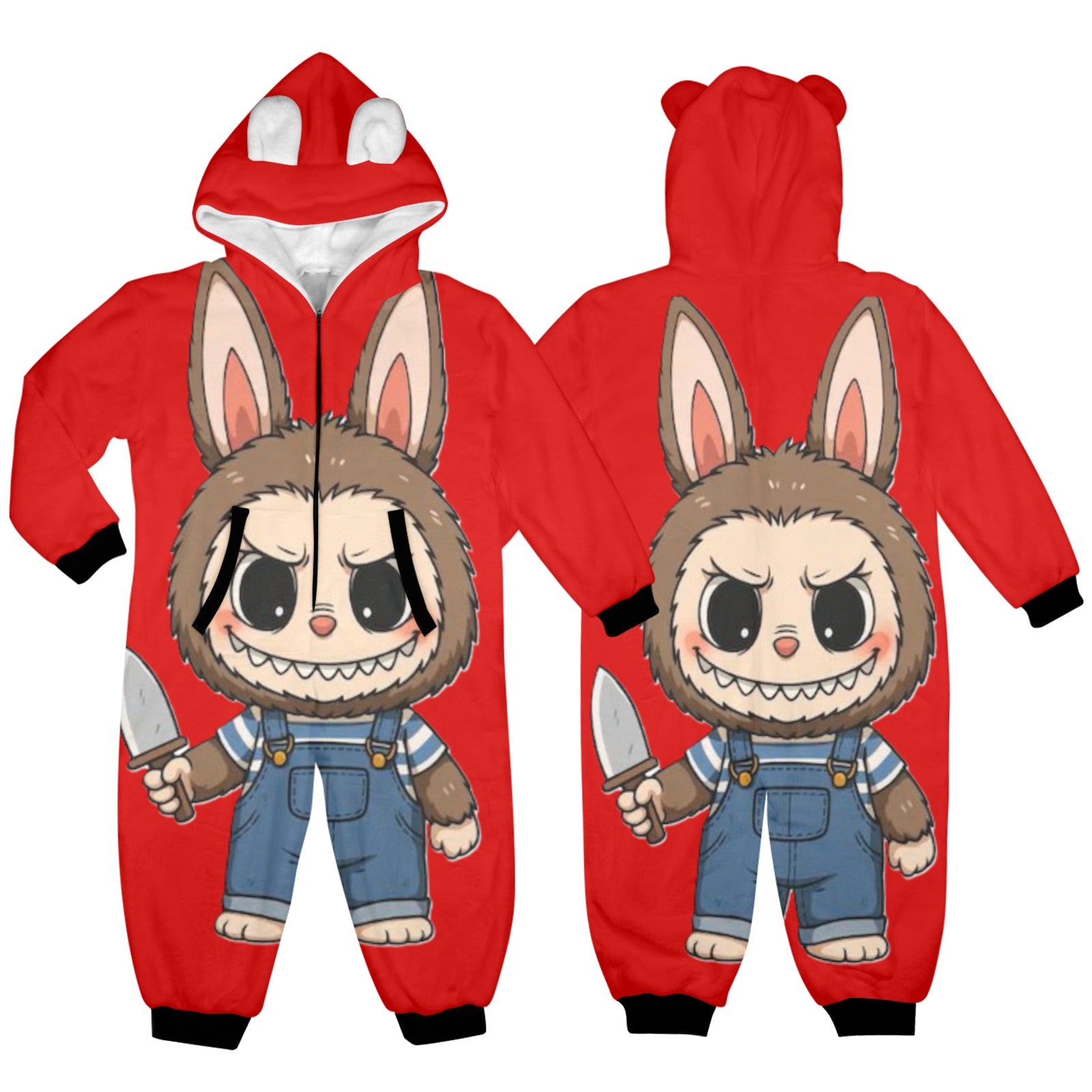 KSC's Halloween Exclusive Little Kids Unisex Onesie Labubu Chucky