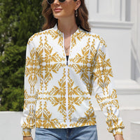 Women's Long Sleeve Zipper Jacket (10 Options) - KSC's Limited Edition Designer Collections