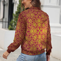 Women's Long Sleeve Zipper Jacket (10 Options) - KSC's Limited Edition Designer Collections