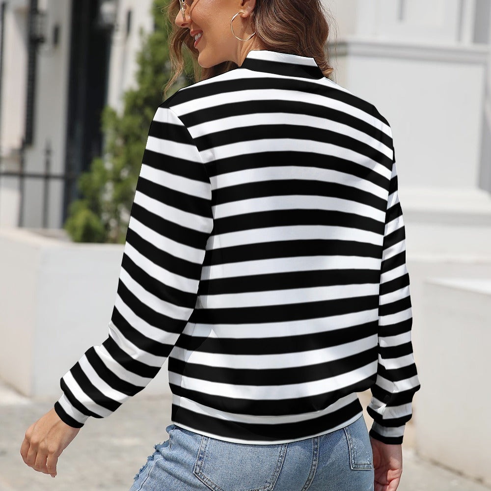 Designer Style Women's Long Sleeve Zipper Jacket (10 Options) - KSC's Limited Edition Collections